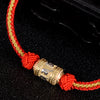 Red String Bracelet - Tibetan Mantra Bracelet for Luck