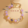 Zodiac Crystal Bracelet — Fresh-Style Natural Stone Bead Bracelet by Birth Sign