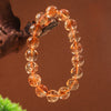 Natural Citrine Bead Bracelet 4mm–12mm — Yellow Crystal Strand In Six Sizes
