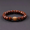 Tibetan Bracelet - Natural Yak Bone Protection Beads