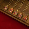 Tibetan Ghau Locket Necklace — Opening Shrine Pendant with Thangka Deity Art Buddha Tibet