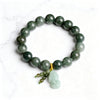 Jade Bracelet - Pixiu Green Jade Bracelet for Wealth & Serenity