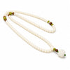 108 Mala Beads - White Lotus Bodhi Bracelet & Necklace Buddha Tibet