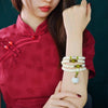 108 Mala Beads - White Lotus Bodhi Bracelet & Necklace - Buddha Tibet xd00078