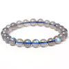 Buddha Tibet 5A Labradorite Bracelet - Blue & Rainbow Flash