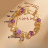 Zodiac Crystal Bracelet — Fresh-Style Natural Stone Bead Bracelet by Birth Sign