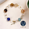 Zodiac Multi-Stone Crystal Bracelet — Natural Gemstone Bead Bracelet by Birth Sign