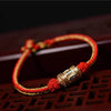 Red String Bracelet - Tibetan Mantra Bracelet for Luck