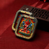 Thangka Pendant - Tibet Amitabha Buddha Hand-Painted Pendant