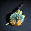 Tree of Life Necklace - Orgonite & Green Aventurine