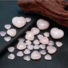 Rose Quartz Heart - Crystal of Love & Emotional Healing - Buddha Tibet xd00094