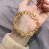 Yellow Citrine Pixiu Bracelet Collection — Natural Asai Crystal Charms For Wealth & Protection