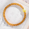Buddha Tibet Walnut Core-Wall Bracelet - Amber, Magnesite & Agate