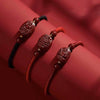 Chinese Zodiac Guardian Deity Bracelet — 2026 Horse Year Red String