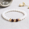 White Chalcedony Bracelet — Clear Expression & Honest Communication