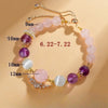 Zodiac Crystal Bracelet — Fresh-Style Natural Stone Bead Bracelet by Birth Sign
