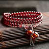 Garnet Layered Bracelet — Numbered Accent Styles