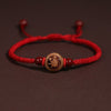 Peachwood Chinese Zodiac Bracelet — Red String Good Luck Charm for Your Sign - MonkeyBuddha Tibet