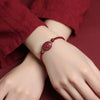 Chinese Zodiac Guardian Deity Bracelet — 2026 Horse Year Red String