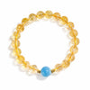 Yellow Citrine Pixiu Bracelet Collection — Natural Asai Crystal Charms For Wealth & Protection
