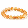 Natural Citrine Bracelet Collection — Yellow Crystal Bead Strand, Nine Grades & Sizes For Prosperity