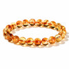 Natural Citrine Bracelet Collection — Yellow Crystal Bead Strand, Nine Grades & Sizes For Prosperity