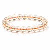 Natural Citrine Bracelet Collection — Yellow Crystal Bead Strand, Nine Grades & Sizes For Prosperity