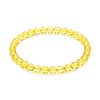 Putuo Mountain Citrine Luck Bracelet — Natural Crystal With Jade & Cinnabar Bead Options Buddha Tibet