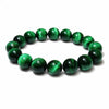 Green Tiger Eye Single-Strand Bracelet — Natural Collector-Grade Beads, 5 Sizes