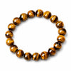 Yellow Tiger Eye Single-Strand Bracelet — Natural Collector-Grade Beads, 5 Sizes
