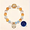 Zodiac Crystal Bracelet — Natural Stone Bead Bracelet Matched to Your Sign