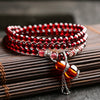 Garnet Layered Bracelet — Numbered Accent Styles