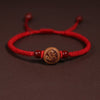 Peachwood Chinese Zodiac Bracelet — Red String Good Luck Charm for Your Sign - SnakeBuddha Tibet