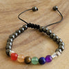 7 Chakra Bracelet - Health & Meditation Healing - Buddha Tibet xd00079