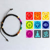 7 Chakra Bracelet - Multi-Gemstone Bracelet - Buddha Tibet xd0003501