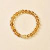 Citrine Bead Bracelet Collection — Original Designs With Tiger Eye, Pixiu & Strawberry Quartz
