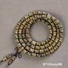 Argentine Green Sandalwood Mala Bracelet — 108-Bead Wood Mala for Daily Practice & Calm Buddha Tibet