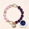 Zodiac Crystal Bracelet — Natural Stone Bead Bracelet Matched to Your Sign