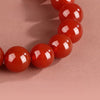 7A Agate Bracelet - Five Colors, Four Sizes - 7A Red Agate6mmBuddha Tibet