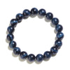 7A Blue Tiger Eye Bead Bracelet — Natural Hawk Eye With Deep Blue Chatoyancy - 6mmBuddha Tibet