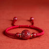 Chinese Zodiac Red String Bracelet — Cinnabar Charm Bracelet for Your Birth Sign - RatBuddha Tibet