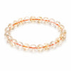 Natural Citrine Bracelet Collection — Yellow Crystal Bead Strand, Nine Grades & Sizes For Prosperity Buddha Tibet