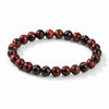 Natural Tiger Eye Bead Bracelet — 5 Grades From 1A to 5A, Plus Diamond-Cut Faceted Buddha Tibet