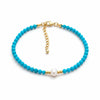 Freshwater Pearl & Clear Quartz Bracelet — Fortune and Clarity on One Strand Buddha Tibet