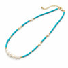Freshwater Pearl & Clear Quartz Bracelet — Fortune and Clarity on One Strand Buddha Tibet