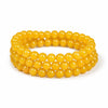 Natural Citrine Bracelet — The Wealth Stone, Worn Daily Buddha Tibet