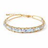 Buddha Tibet 14K Gold-Filled Gemstone Wire Wrap Bracelet Buddha Tibet