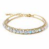 Buddha Tibet 14K Gold-Filled Gemstone Wire Wrap Bracelet Buddha Tibet