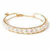 Buddha Tibet 14K Gold-Filled Gemstone Wire Wrap Bracelet Buddha Tibet