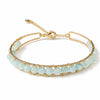 Buddha Tibet 14K Gold-Filled Gemstone Wire Wrap Bracelet Buddha Tibet